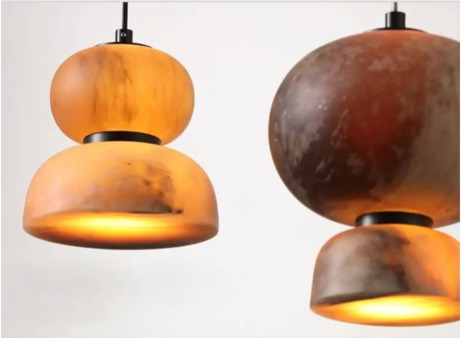 Hängelampe 'Belle' - C - Lava Stone