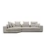 Sofa Venice - Corner - L - Taupe  Weave