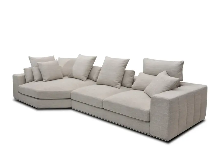Sofa Venice - Corner - L - Taupe  Weave