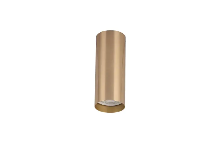 Ceiling spot Tubes - Brushed Brass