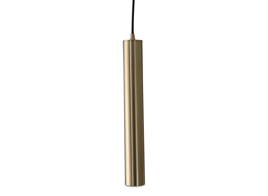 Hängelampe Tubes - Brushed Brass