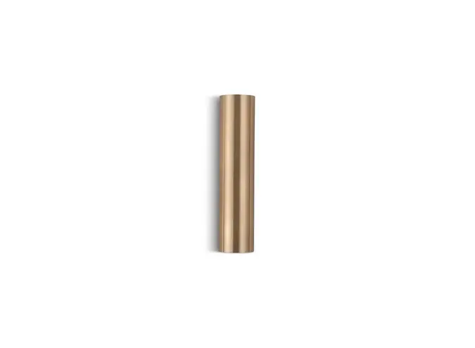 Wall lamp Tubes - S - Brass