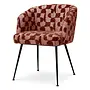Eetkamerstoel 'Aiden' - Carmin burgundy