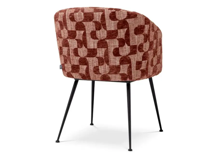 Eetkamerstoel 'Aiden' - Carmin burgundy