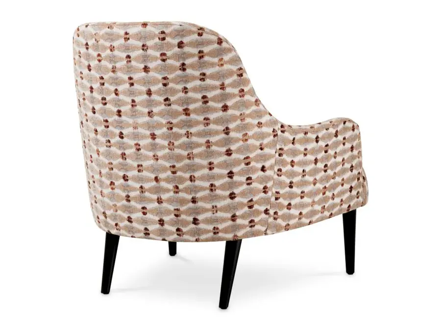 Chair 'Colette' - Ariane beige orange