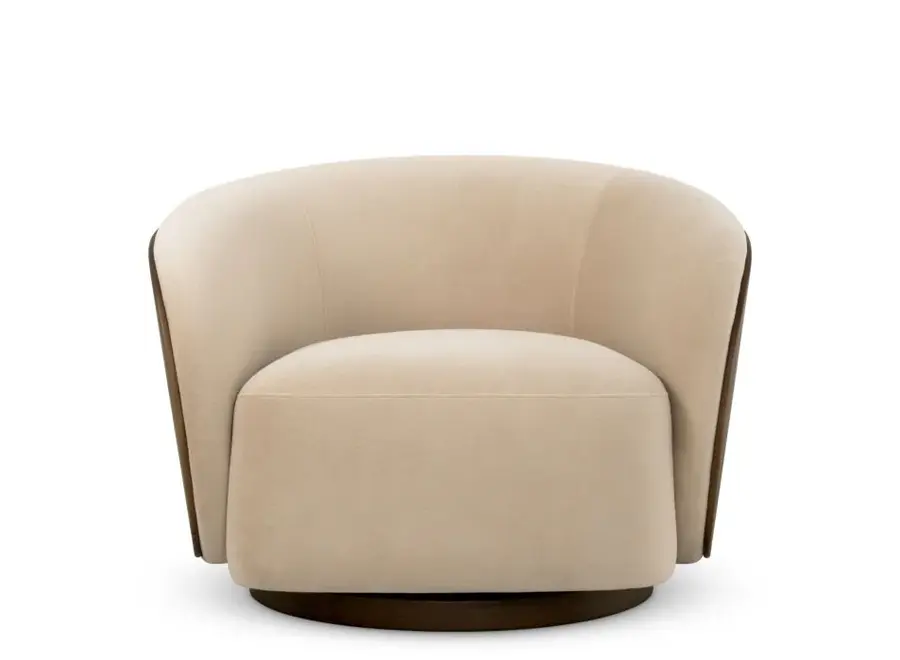 Chaise pivotante 'Camerota' - Sabino Beige
