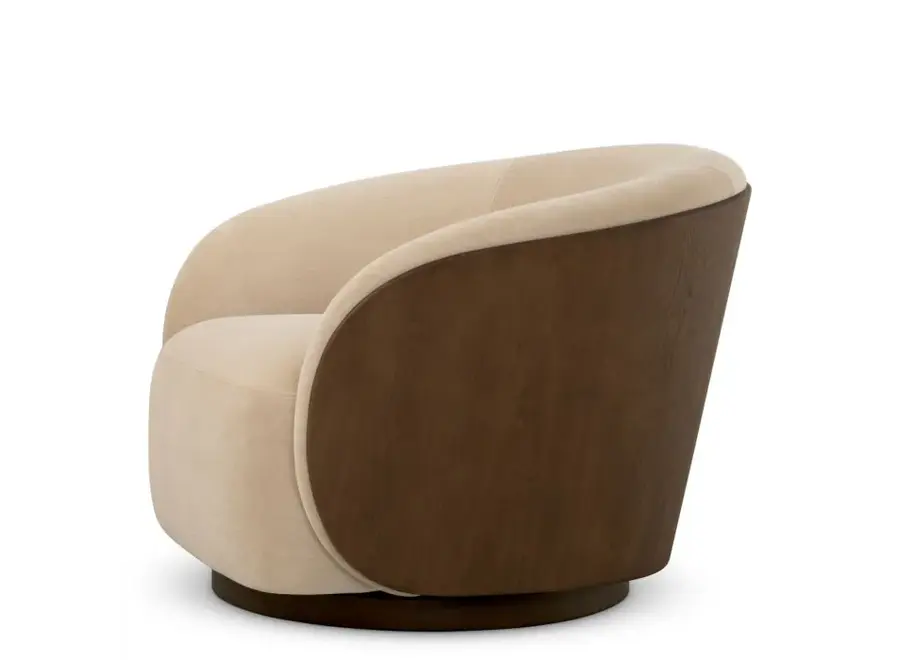 Chaise pivotante 'Camerota' - Sabino Beige