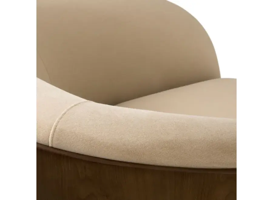 Draaistoel 'Camerota' - Sabino Beige