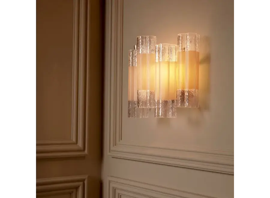 Wandlamp 'Denton' - Antique brass
