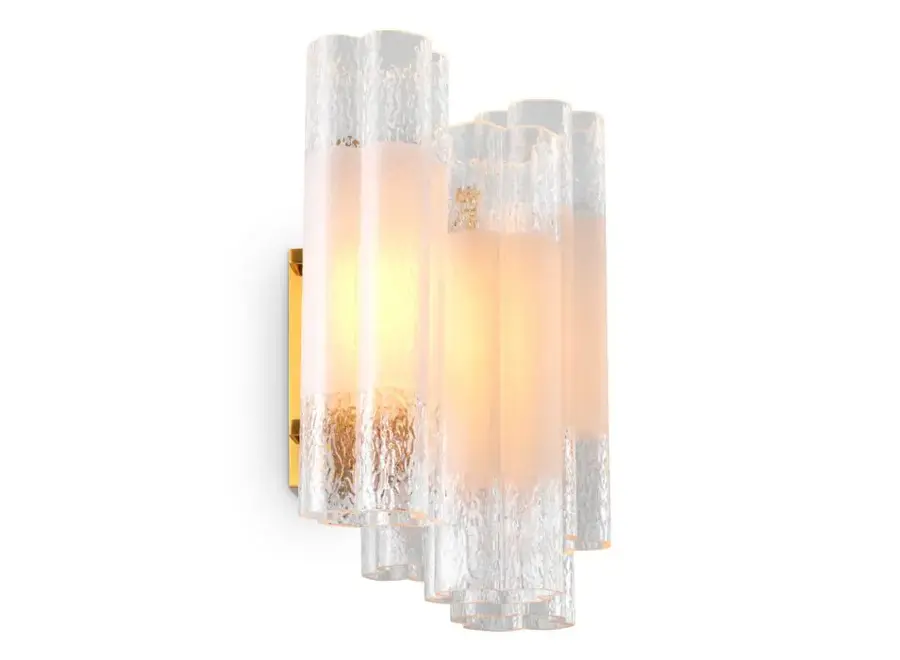 Wandlamp 'Denton' - Antique brass