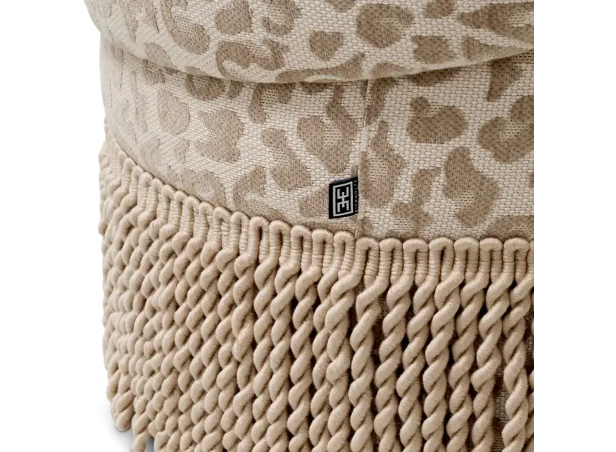 Eetkamerstoel 'Greer' - Harley leopard beige