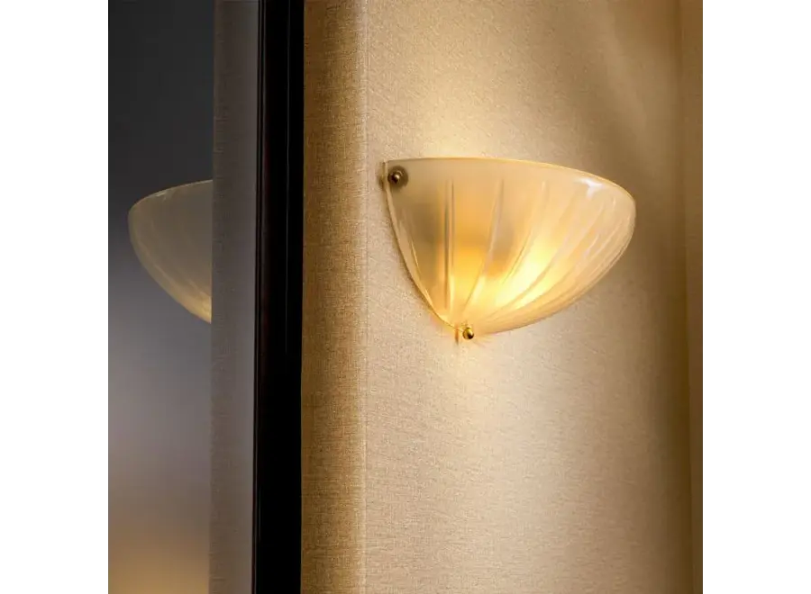 Wall lamp 'Maranello' - Antique brass