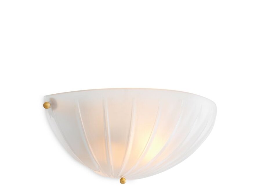 Wall lamp 'Maranello' - Antique brass