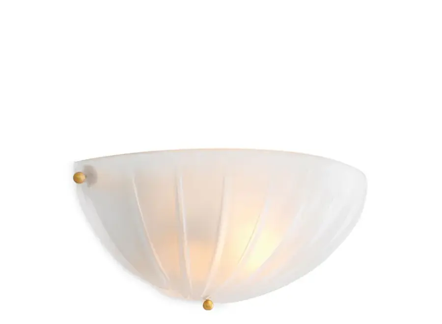 Wall lamp 'Maranello' - Antique brass
