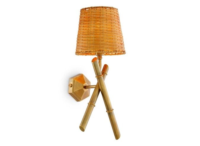 Wandlamp Aveline - Rattan