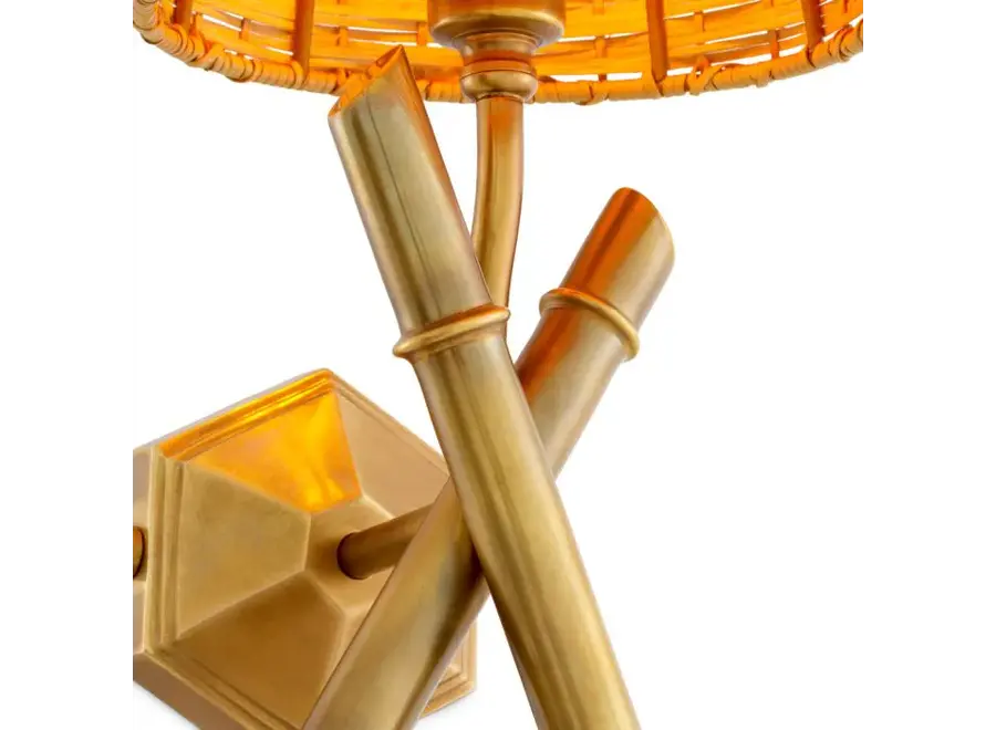 Wandlamp 'Aveline' - Rattan