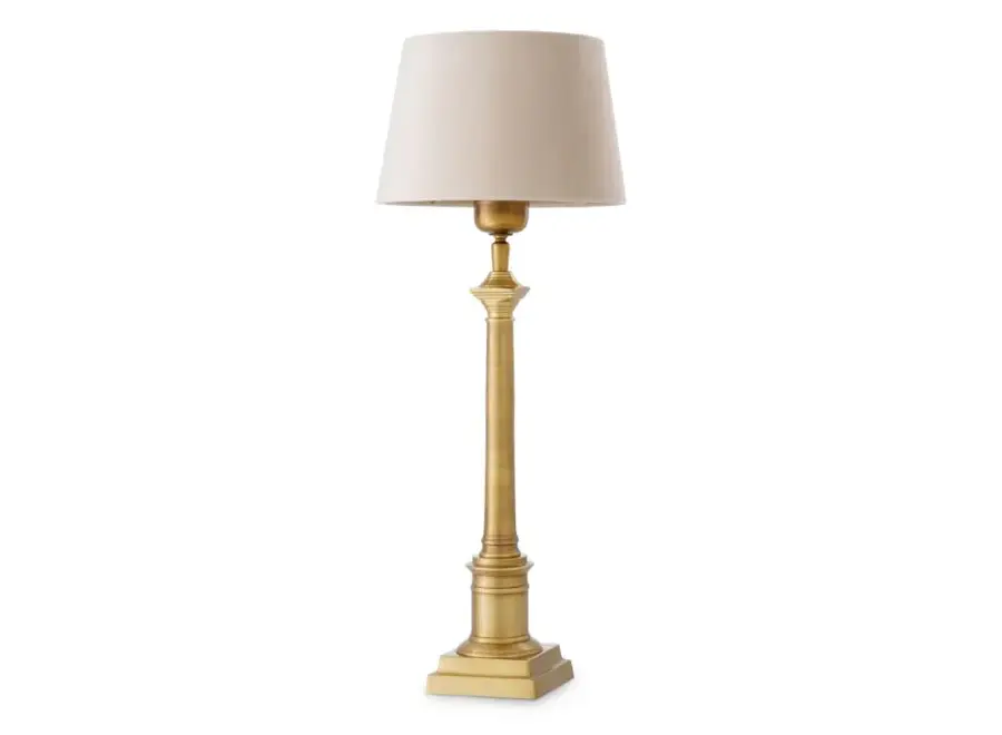 Tafellamp ‘Cologne' - S - Beige Velvet