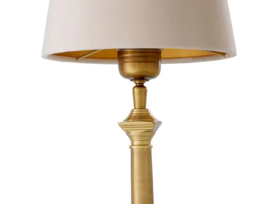Tafellamp ‘Cologne' - S - Beige Velvet