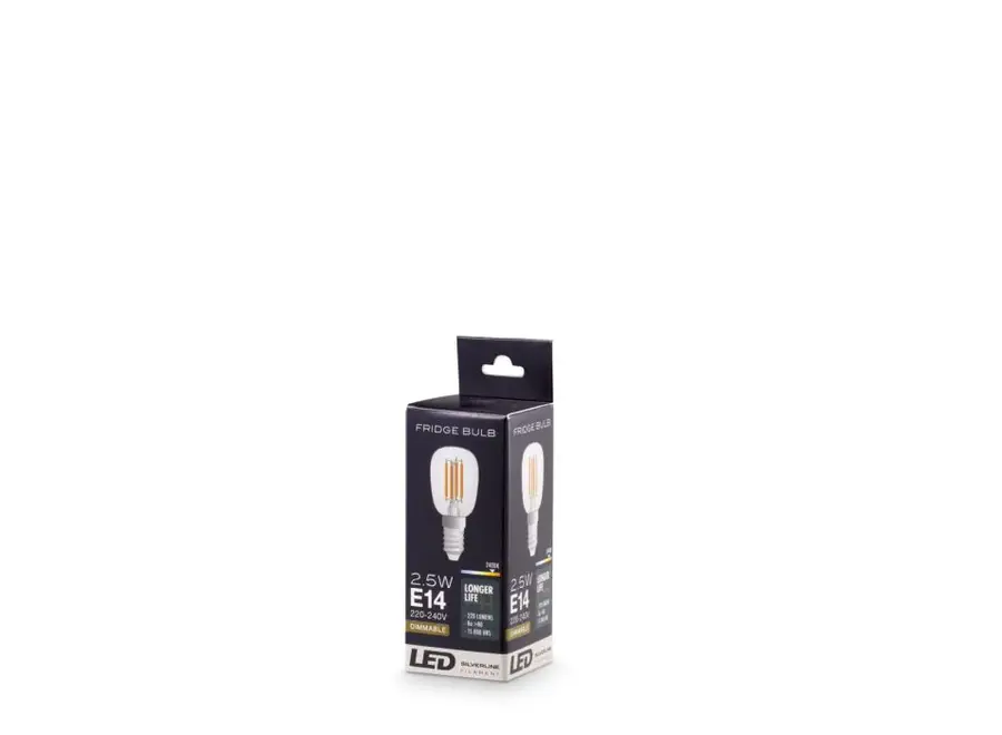 LED FRIDGE BULB 2.5 W E14 SET OF 4