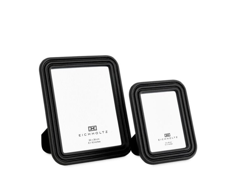 Cadre photo 'Elvane' - Lot de 2 - Black