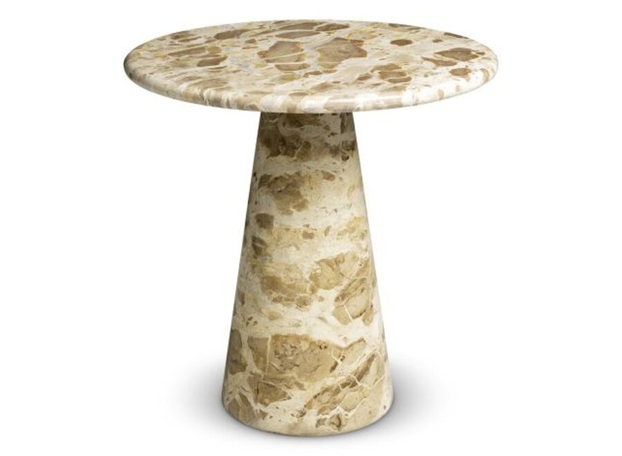 Beistelltisch 'Adriana' - S - Chocolate marble