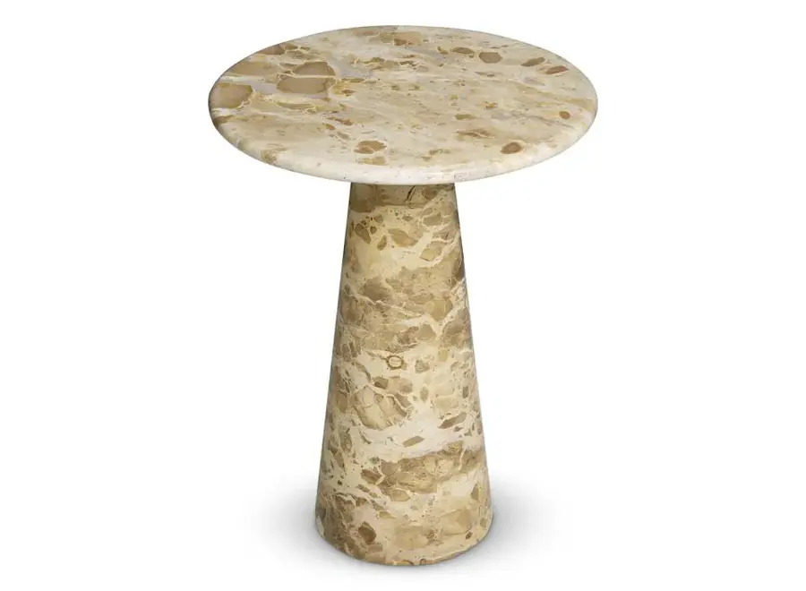 Beistelltisch Adriana - L - Chocolate marble