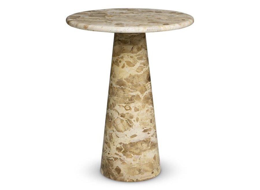 Table d'appoint 'Adriana' - L - Chocolate marble