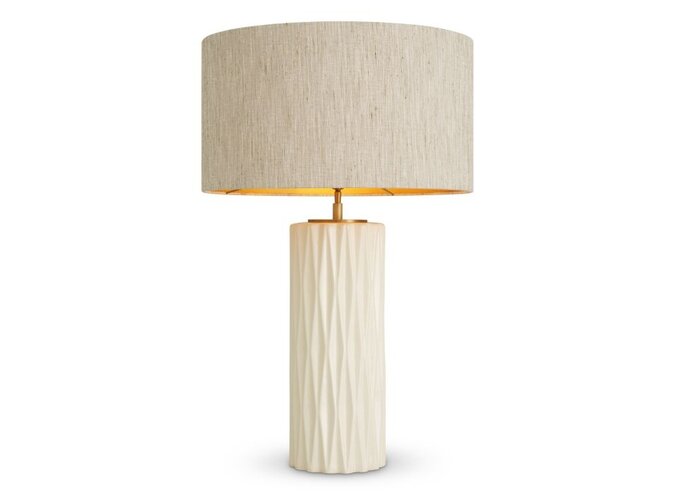 Tischleuchte Amarello - Cream