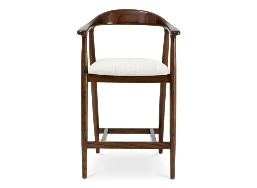 Counterstoel 'Beale' - Classic Brown