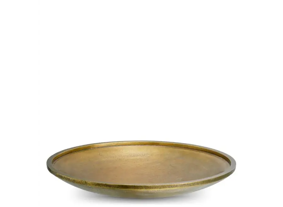 Schale 'Memphite' - Vintage brass finish