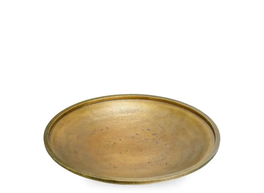 Schale 'Memphite' - Vintage brass finish