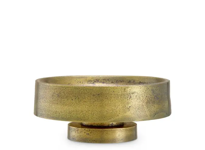 Schaal Santiago - Vintage brass finish