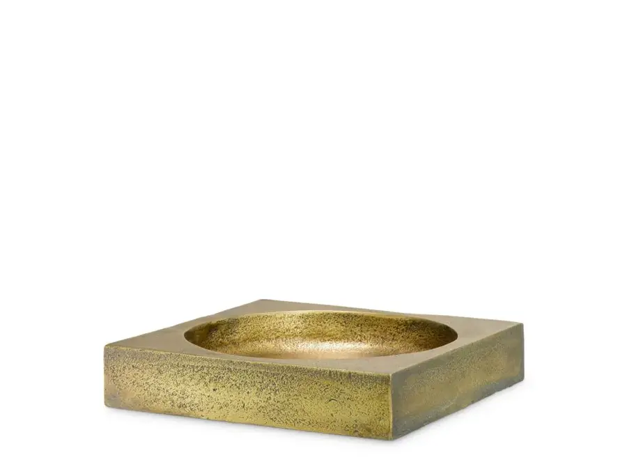 Schaal 'Boyd' - Vintage brass finish