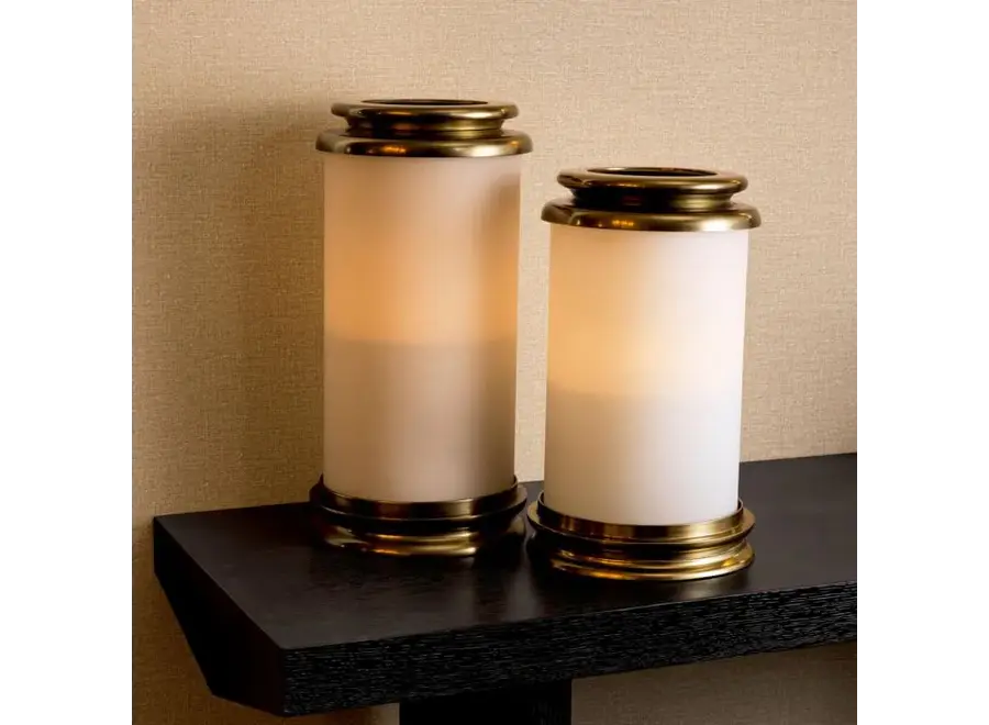 Windlicht 'Carrington ' - S - Brass