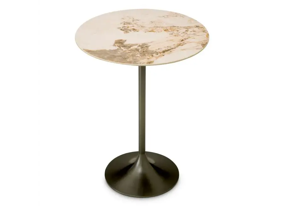 Table de bar 'Tazio' - Bronze