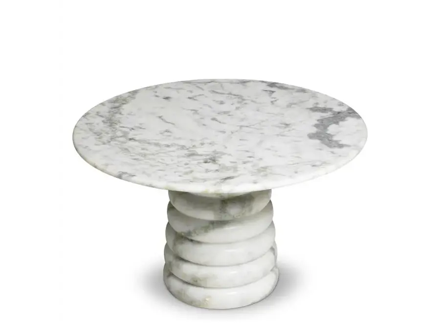 Salontafel 'Lerici' - White marble