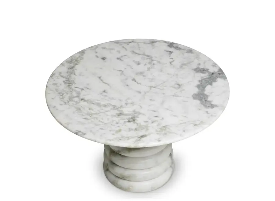 Salontafel 'Lerici' - White marble