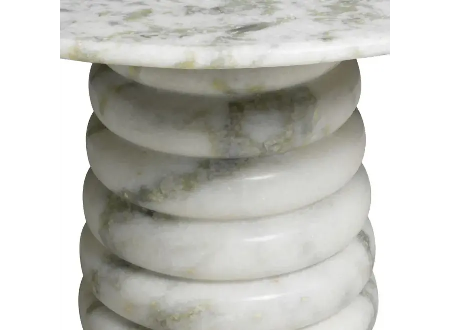Salontafel 'Lerici' - White marble