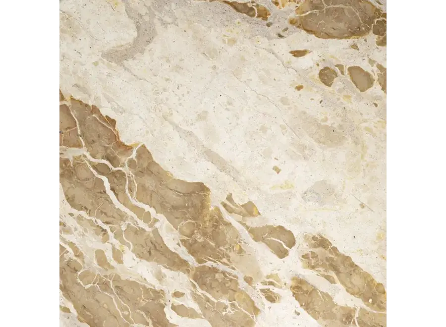 Table basse 'Lerici' - Chocolate marble
