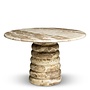Couchtisch 'Lerici' - Chocolate marble