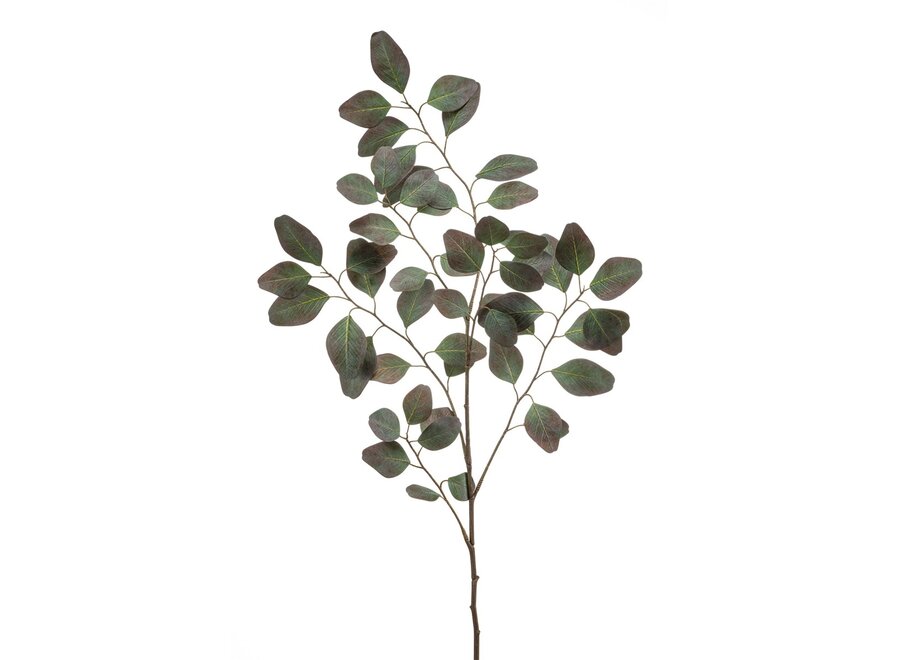 Branches artificielles Eucalyptus lot de 2 - grey/burgundy