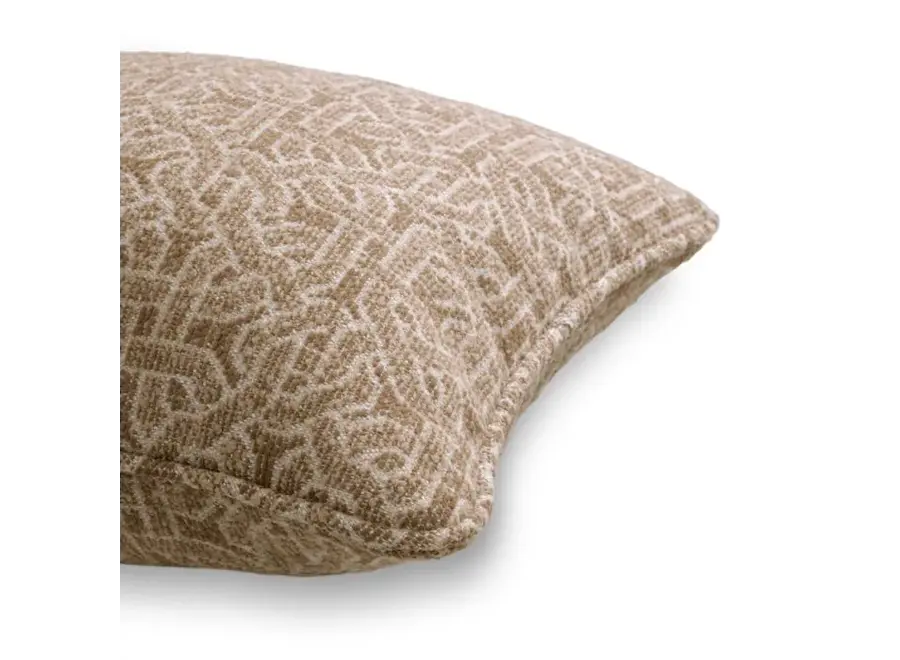 Coussin 'Frieze' - M - Beige