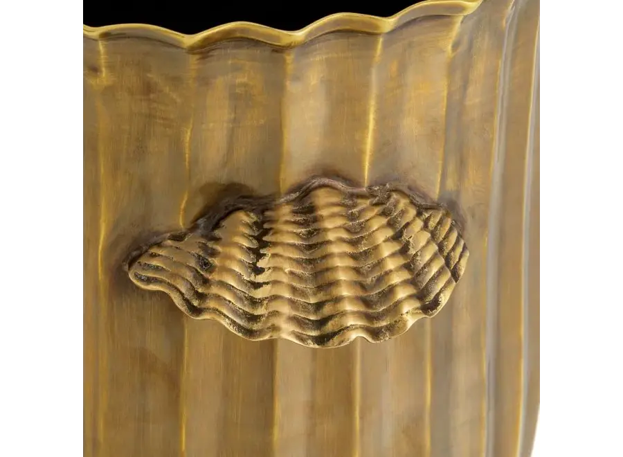 Wijnkoeler 'Sutera' - Vintage brass