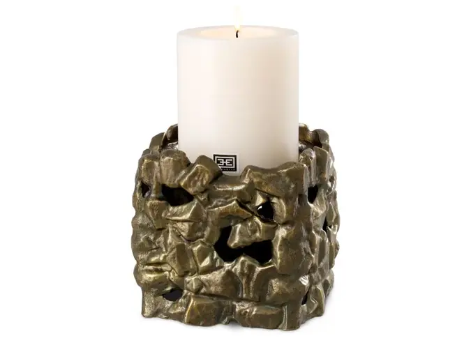 Kandelaar Siracusa - S - Vintage Brass Finish