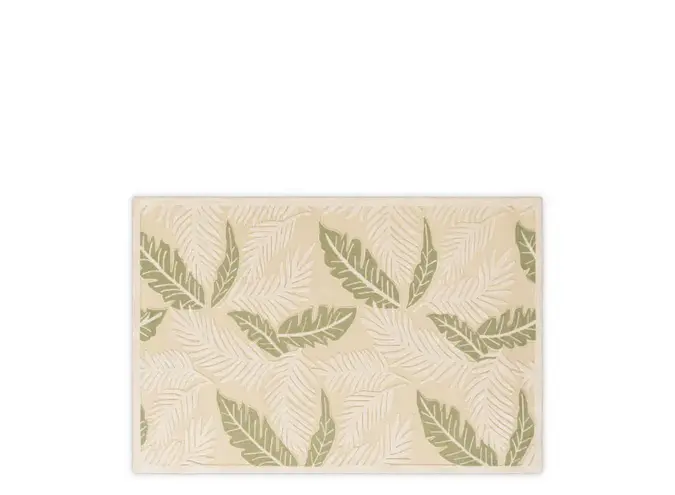 Vloerkleed Verdure - Beige - Green