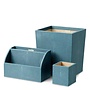 Desk Set 'Scaleo' - Set of 3 - Blue