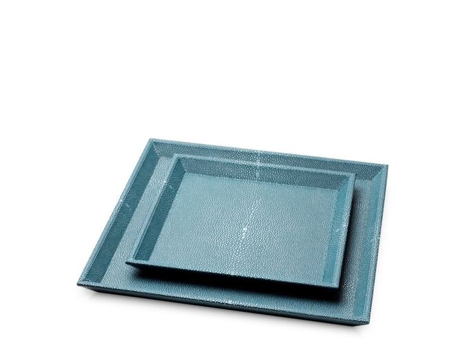 Bureau dienblad Scaleo - Set of 2 - Blue