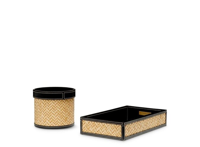 Bureau set Taos - Set of 2 - Black