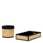 Bureau set 'Taos' - Set of 2 - Black