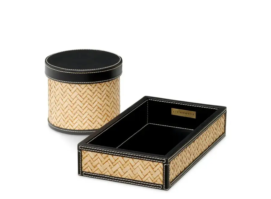 Desk set 'Taos' - Set of 2 - Black